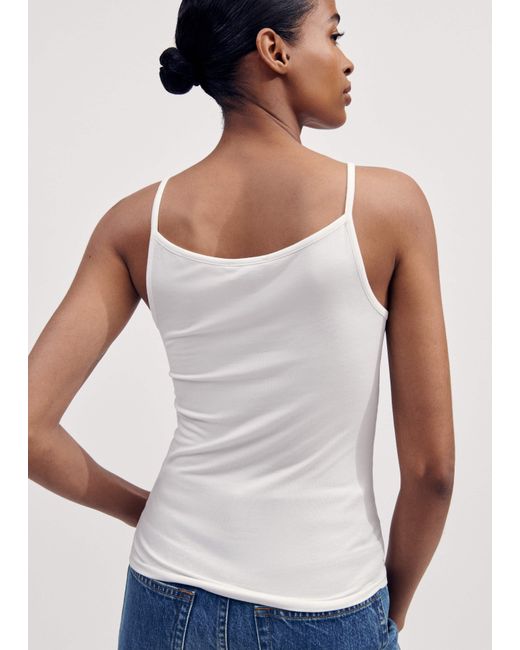 ME+EM White Fashion First Aid Cami