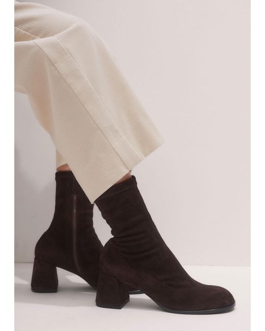 ME+EM Brown Ankle Stretch Boot