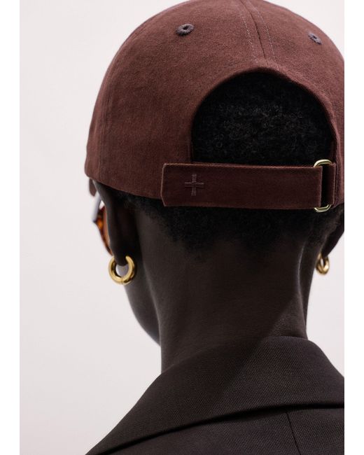 ME+EM Brown Soft Baseball Cap