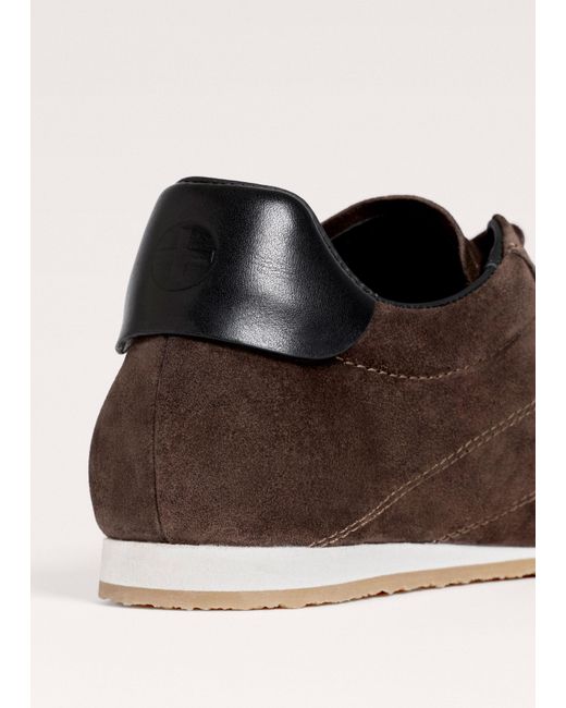 ME+EM Brown Retro Runner Sneaker