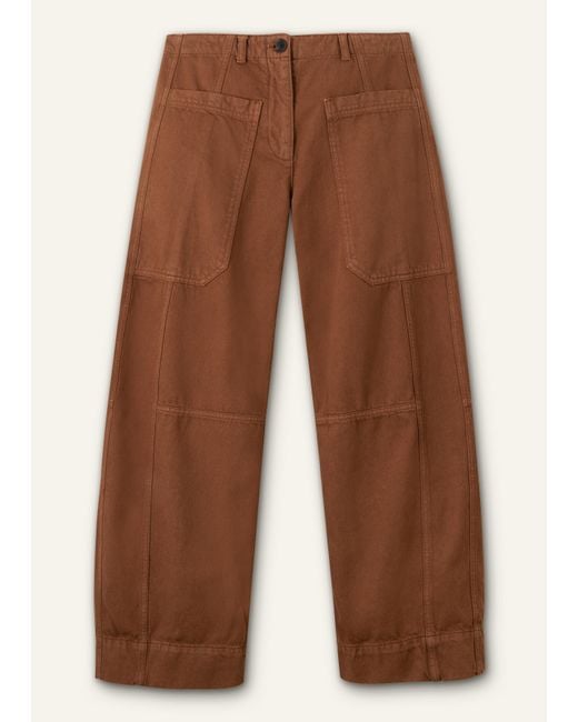 ME+EM Multicolor Wide Taper Pant