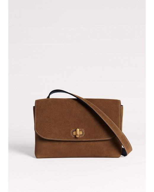 ME+EM Brown Day Crossbody Bag