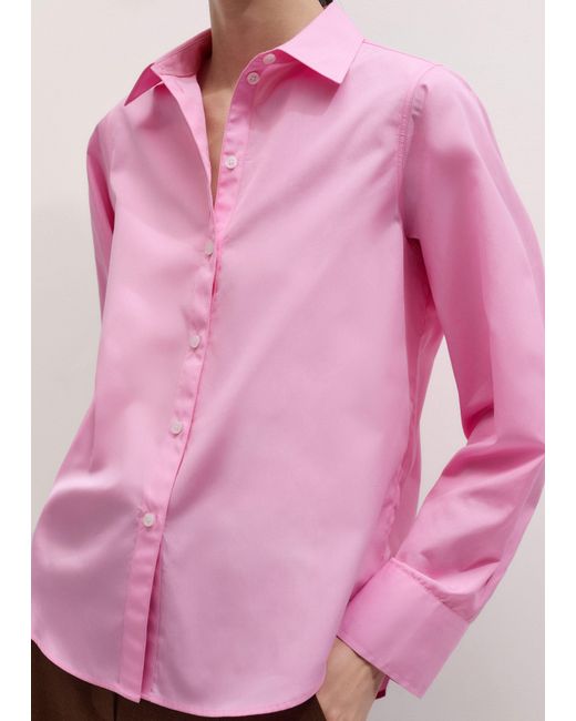 ME+EM Pink Relaxed Forever Shirt