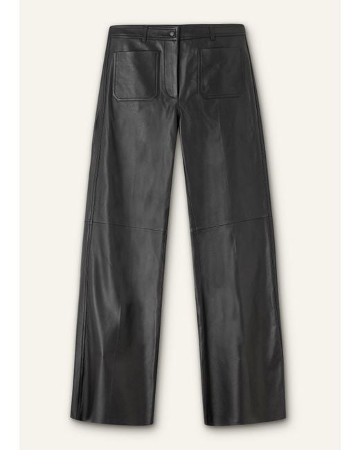 ME+EM Blue Patch Pocket Boot Cut Trouser