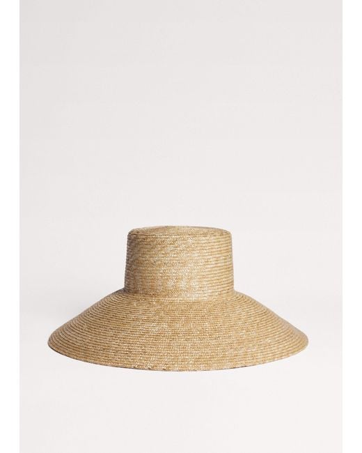 ME+EM Natural Maxi Straw Hat