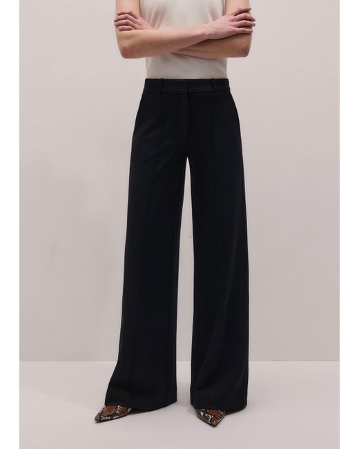 ME+EM White Luxe Travel Tailoring Pant