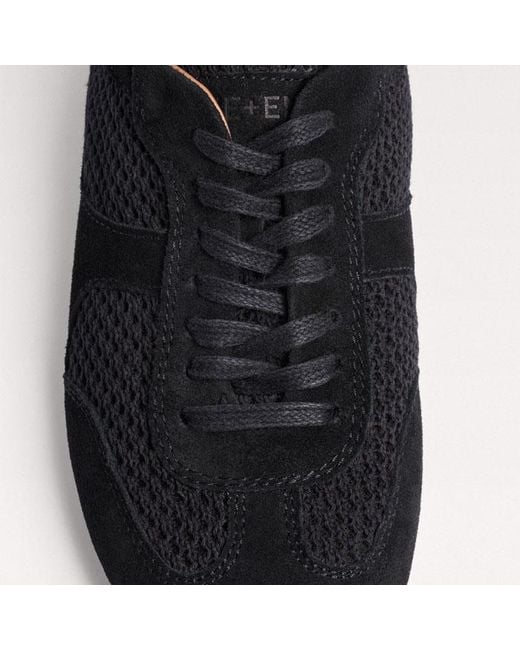 ME+EM Black Retro Runner Sneaker