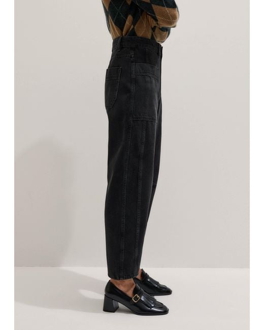 ME+EM Black Patch Pocket Engineered Jean