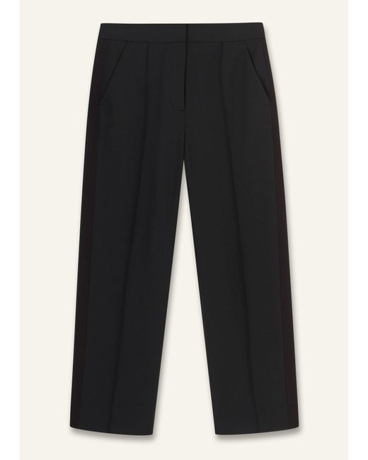 ME+EM Gray Slim Crop Forever Trouser