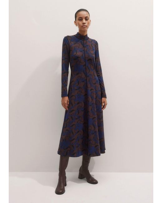 ME+EM Multicolor Moonlight Floral Print Maxi Dress