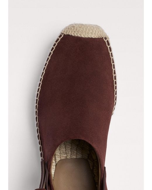 ME+EM Brown Slingback Espadrille