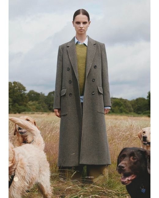 ME+EM Natural Wool-Blend Tomboy Heritage Coat