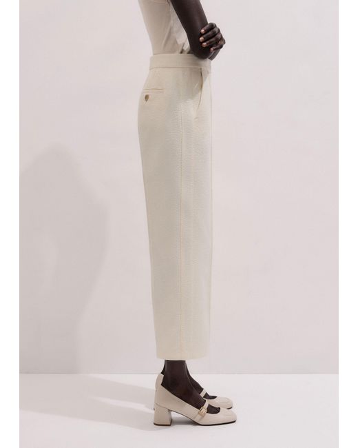 ME+EM Natural Straight Crop Pant
