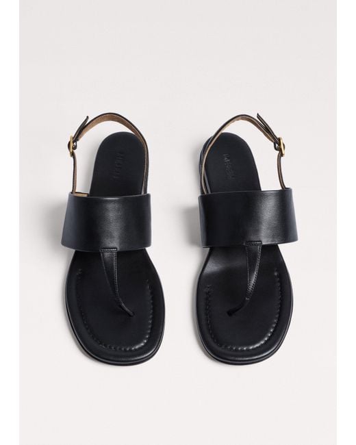 ME+EM White Toe-Post Sandal