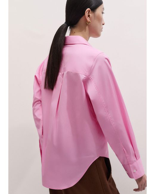 ME+EM Pink Relaxed Forever Shirt