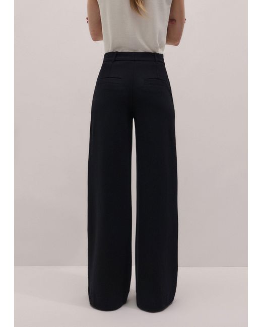 ME+EM White Luxe Travel Tailoring Pant