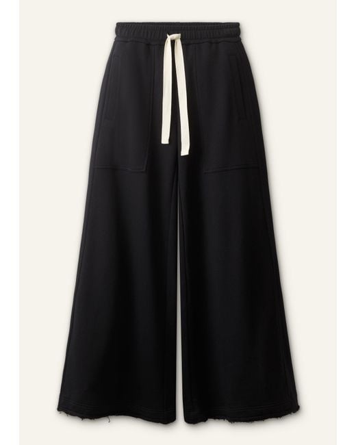 ME+EM Black Drawcord Sweatshirt Wide Leg Trouser