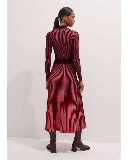 chinese dress ladies ANINA Contrast Panel Long-Sleeve Maxi Dress  Celestia