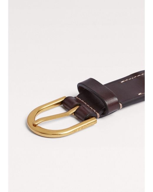 ME+EM Multicolor Round Raffia Belt