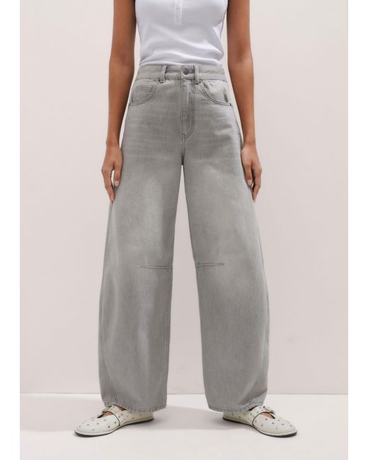 ME+EM Gray Extreme Tapered Jean Soft