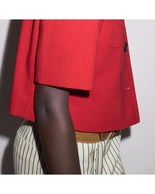 ME+EM Tailored Cropped Jacket