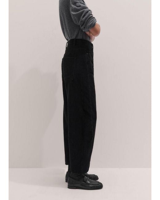 ME+EM Black Engineered Barrel Trouser
