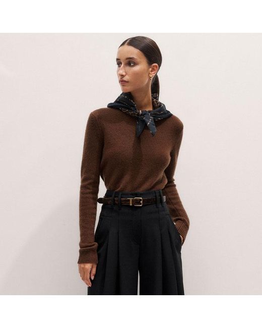 ME+EM Black Ultra Wide Pleat Front Trouser