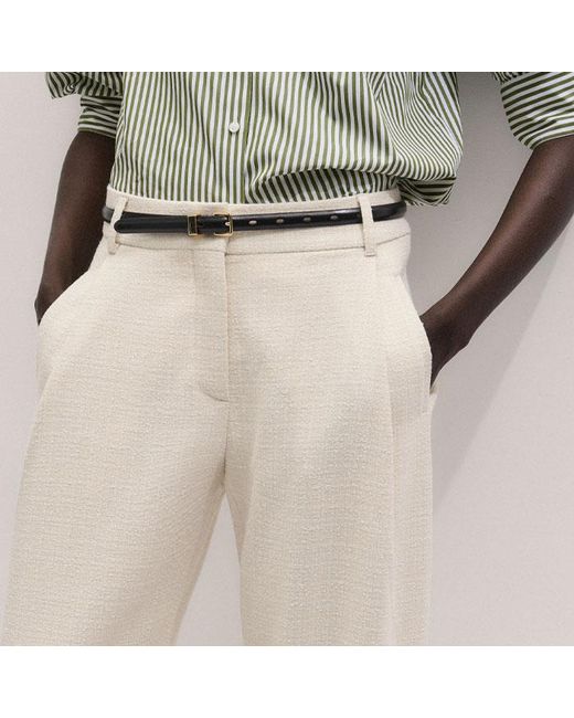 ME+EM Natural Clever Taper Trouser