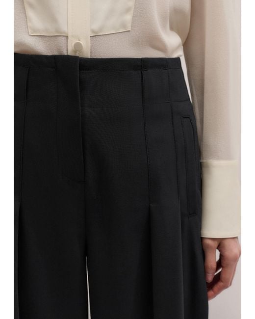 ME+EM Natural Pleated Balloon Pant