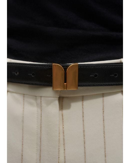 ME+EM Multicolor Logo Pin Buckle Reversible Belt