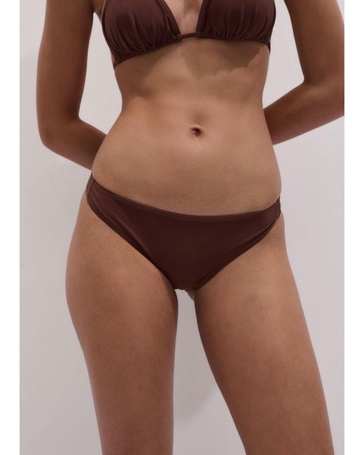 ME+EM Brown Bikini Bottom