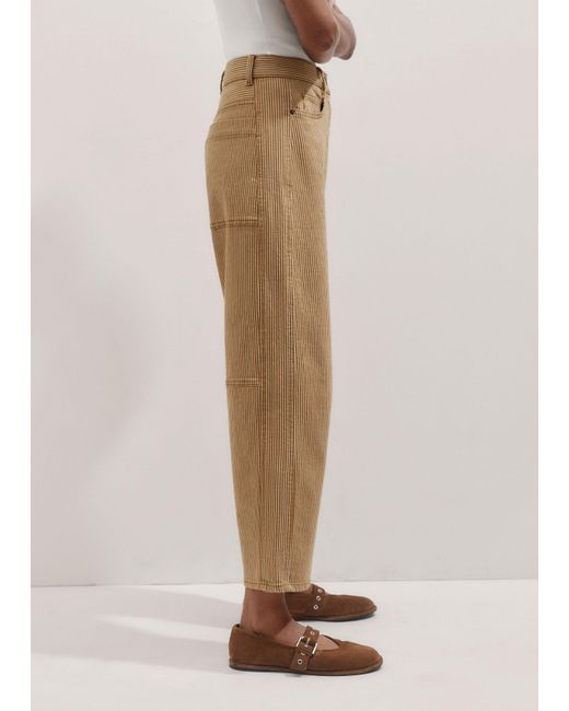 ME+EM Natural Engineered-Leg Trouser