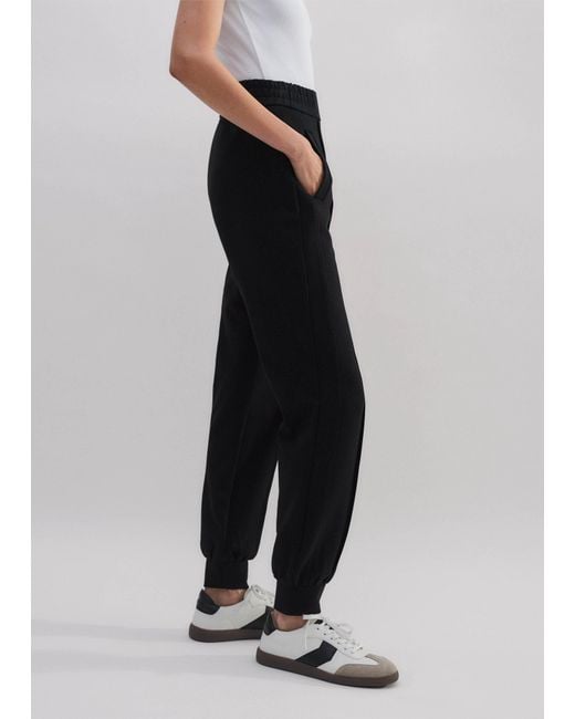 ME EM Travel Tailoring Jogger in Black Lyst UK