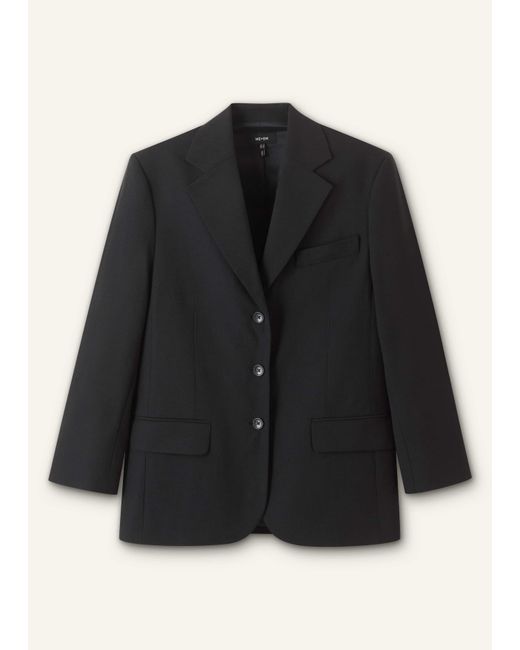 ME+EM Black Oversized Blazer