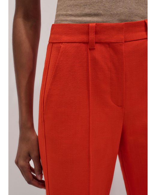 ME+EM Straight Crop Tailored Trouser