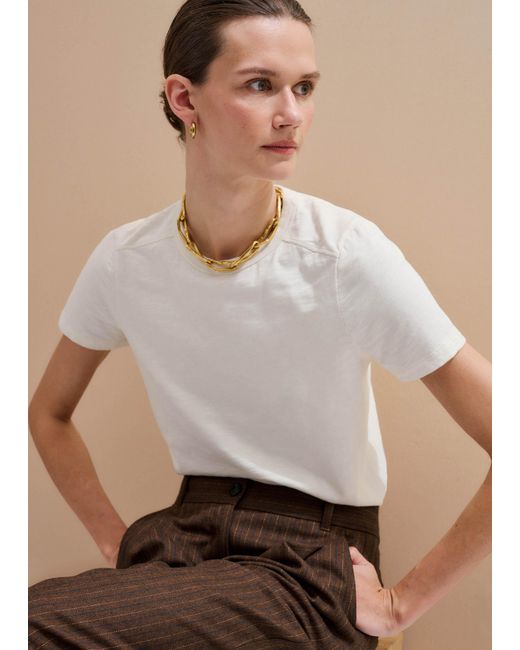 ME+EM Natural Warm Touch Tee