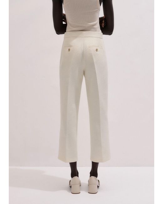 ME+EM Natural Straight Crop Pant