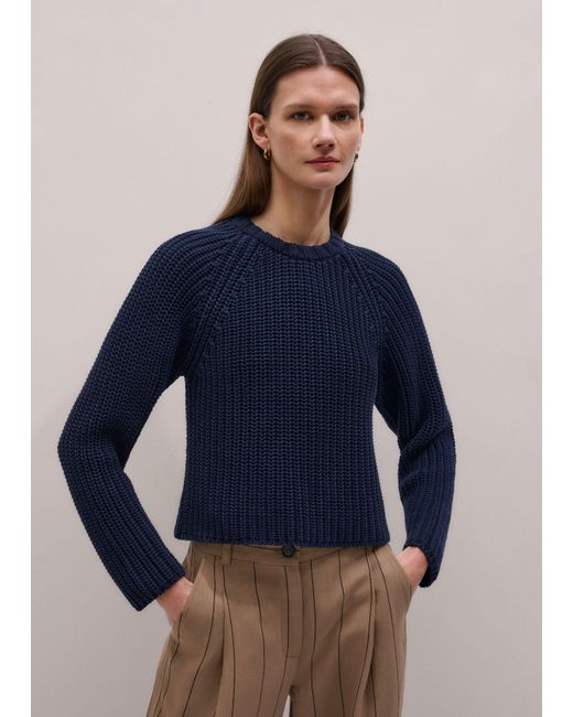 ME+EM Blue Weekend Sweater