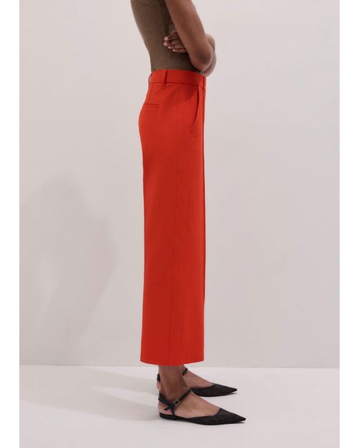 ME+EM Straight Crop Tailored Trouser