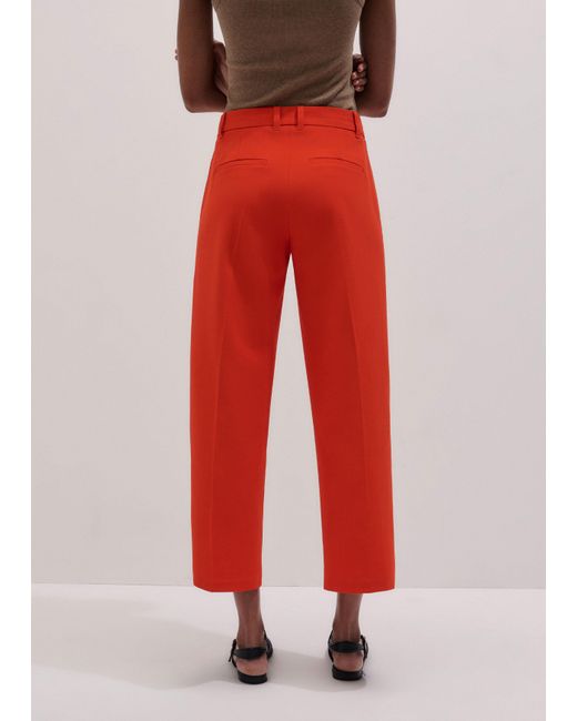 ME+EM Straight Crop Tailored Trouser