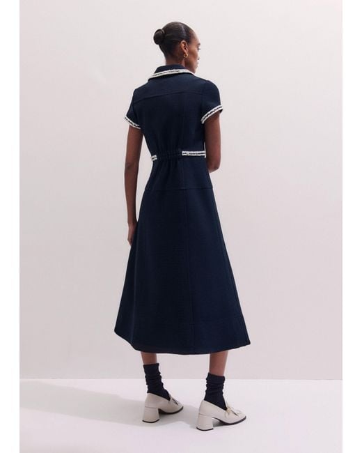 me and em fit and flare dress ME+EM Fit And Flare Midi Dress