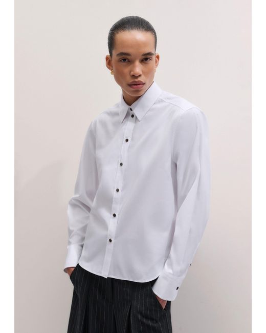 ME+EM White Perfectly Proportioned Shirt