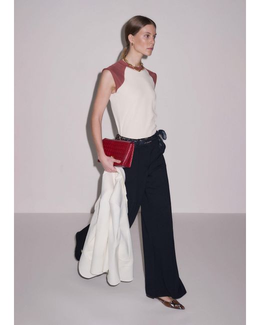 ME+EM White Luxe Travel Tailoring Pant