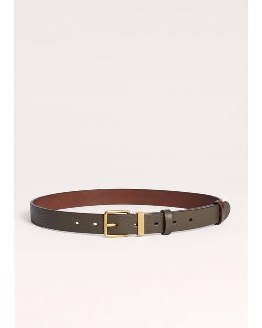 ME+EM Natural Reversible Belt + Keeper