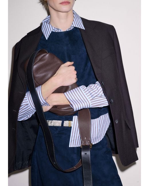 ME+EM Blue Stripe Relaxed Forever Shirt