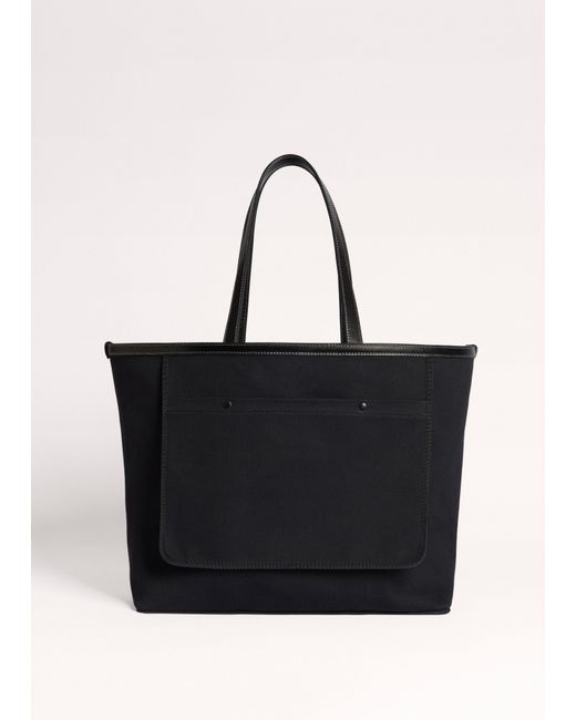 ME+EM Brown Reversible Tote