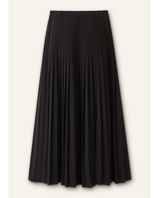 ME+EM Blue Dramatic Full Length Skirt