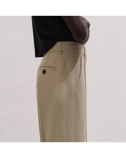 ME+EM Multicolor Straight Crop Pant