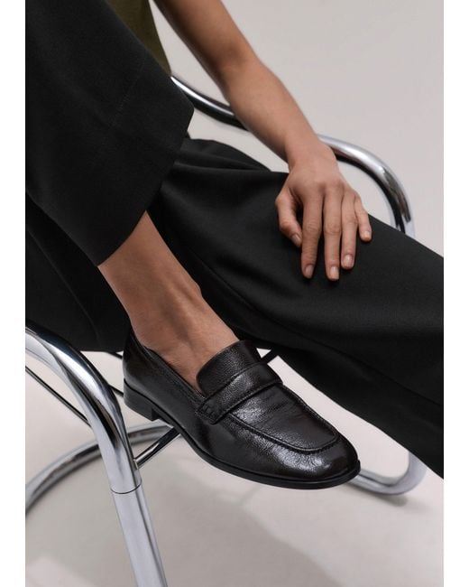 ME+EM White Square Toe Loafer