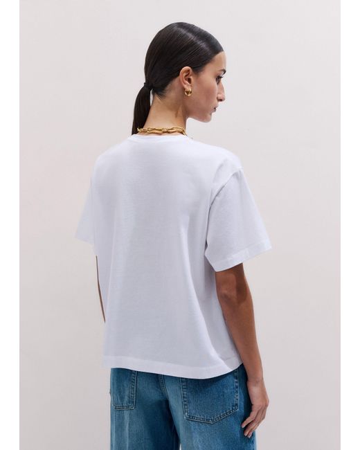 ME+EM White Oversized Tee